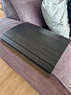 Bankleuning dienblad, Huis en Inrichting, Tafels | Salontafels, Gebruikt, Minder dan 50 cm, Rechthoekig, 50 tot 100 cm