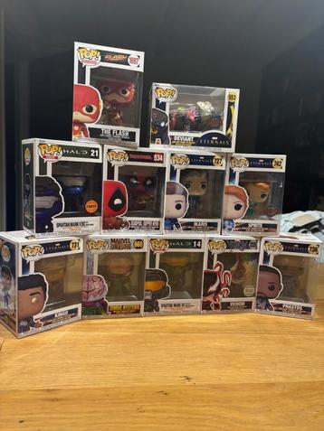 Funko pop collectie beschikbaar voor biedingen