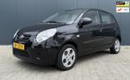Kia Picanto 1.1 Fifteen Airco Elektrische ramen 5 deurs APK, Stof, Gebruikt, Zwart, 4 cilinders