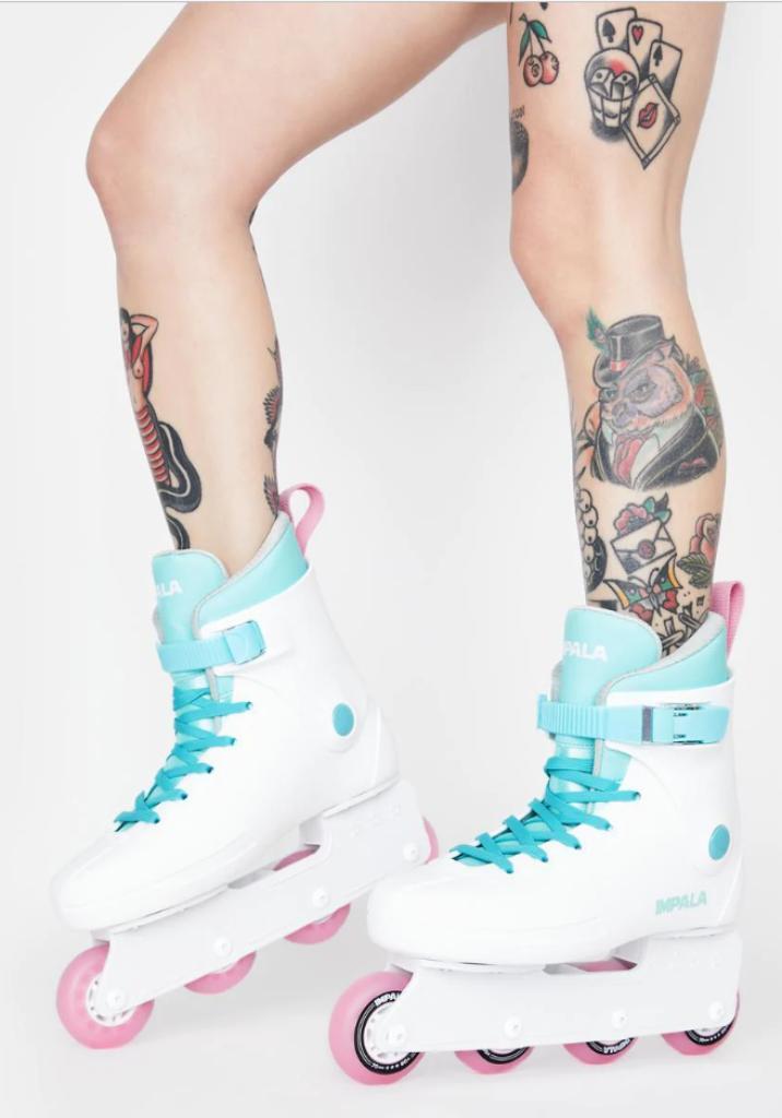 IMPALA Lightspeed Inline Skates / Skeelers Maat 38 Wit -30%!, Sport en Fitness, Skeelers, Nieuw, Inline skates 4 wielen, Overige merken