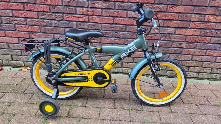 Zeer nette 16 inch Batavus Snake, Fietsen en Brommers, Fietsen | Kinderfietsjes, Zo goed als nieuw, 16 tot 20 inch, Zijwieltjes