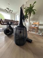 Zwart hanglamp (eettafel), Ophalen, Gebruikt, 50 tot 75 cm, Metaal