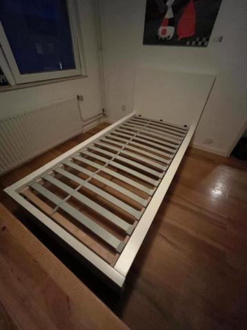 Ikea Malm bed 90 x 200 wit met lattenbodem