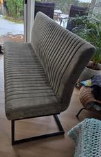 Eetkamer bank Pareda 160cm groen - stof “Rhino”, Ophalen, Minder dan 75 cm, 150 tot 200 cm, Driepersoons