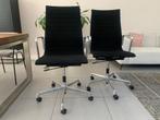 Vitra eames ea119 bureaustoel hopsak zwart aluminium, Huis en Inrichting, Bureaustoelen, Ophalen of Verzenden, Zo goed als nieuw