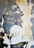 Dreamer 90 x 130 cm, modern figuratief kunstwerk  op linnen, Antiek en Kunst, Kunst | Schilderijen | Modern, Ophalen