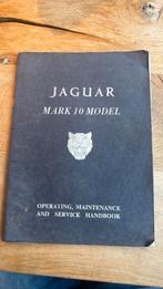 Jaguar MK 10 handboek, Verzenden, Zo goed als nieuw