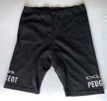 PEUGEOT wielerbroek koersbroek wielrenbroek wol eroica maat  beschikbaar voor biedingen
