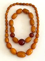Amber Bakeliet/Catalin Ketting met losse kralen, Sieraden, Tassen en Uiterlijk, Verzenden, Overige materialen, Ketting