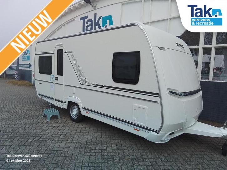 Fendt Bianco Selection 465 FSB Model 2026 frans bed, Caravans en Kamperen, Caravans, Bedrijf, tot en met 4, 1000 - 1250 kg, Rondzit