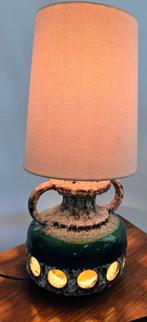 Vintage fatlava (tafel) lamp, Huis en Inrichting, Lampen | Tafellampen, Ophalen, 50 tot 75 cm
