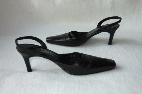 Stephane Kélian designer slingbacks zwart maat 35, Kleding | Dames, Schoenen, Zo goed als nieuw, Sandalen of Muiltjes, Zwart, Ophalen of Verzenden