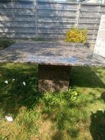 Mooie granieten tuintafel, Ophalen, Gebruikt, Vierkant, Overige materialen