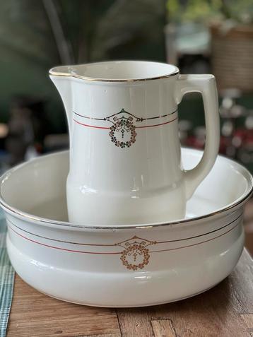 Antiek Lampetstel 3- delig beschikbaar voor biedingen