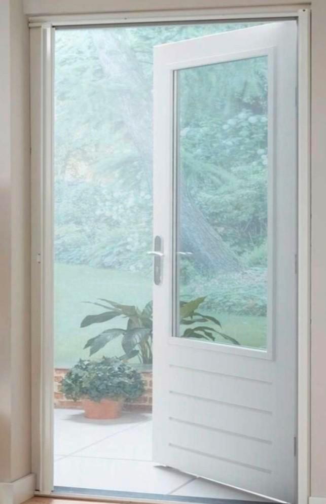 Bruynzeel Rolhor Deur S500 - Zonder Boren!, Doe-het-zelf en Verbouw, Deuren en Horren, Ophalen