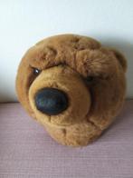 Groot berenhoofd voor aan de wand, Ophalen of Verzenden, Zo goed als nieuw, Wanddecoratie