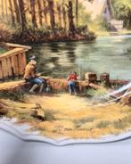 Vintage wandbord J.C. van Hunnik Royal Schwabap Nederlands, Antiek en Kunst, Ophalen of Verzenden