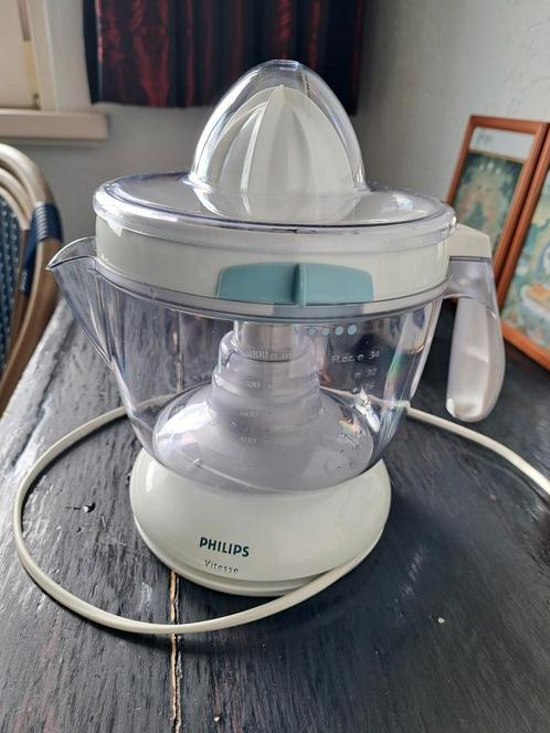 Philips Vitesse Citruspers - Elektrisch, Witgoed en Apparatuur, Juicers, Gebruikt, Citruspers, Elektrisch, Ophalen of Verzenden