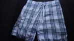 Leuke wit grijs geruitte zwembroek / short. Mt M Merk Hybrid, Kleding | Heren, Badmode en Zwemkleding, Maat 48/50 (M), ., Wit