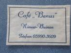 Nieuw Buinen, café Benus, Verzenden, Nederland