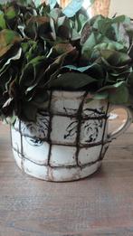 antieke POT met OOR, omwikkeld met IJZERDRAAD (appel motief), Antiek en Kunst, Ophalen of Verzenden