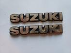 Tankembleem SUZUKI tank embleem set, Ophalen of Verzenden, Gebruikt