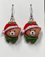 Kerstbeer Oorbellen, Overige materialen, Hangers, Nieuw, Ophalen of Verzenden