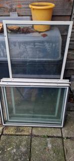 Voorzetramen diverse maten 6 stuks, Ophalen, Gevelraam of Ruit, Gebruikt, 80 tot 120 cm