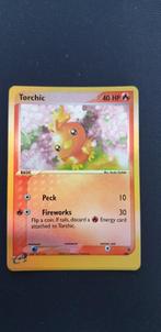 Pokemon promokaart 008 Torchic reverse early Nintendo, Losse kaart, Zo goed als nieuw, Verzenden