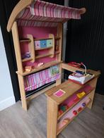 Houten Speelwinkel met Accessoires, Ophalen, Zo goed als nieuw, Hout, Speelkeuken