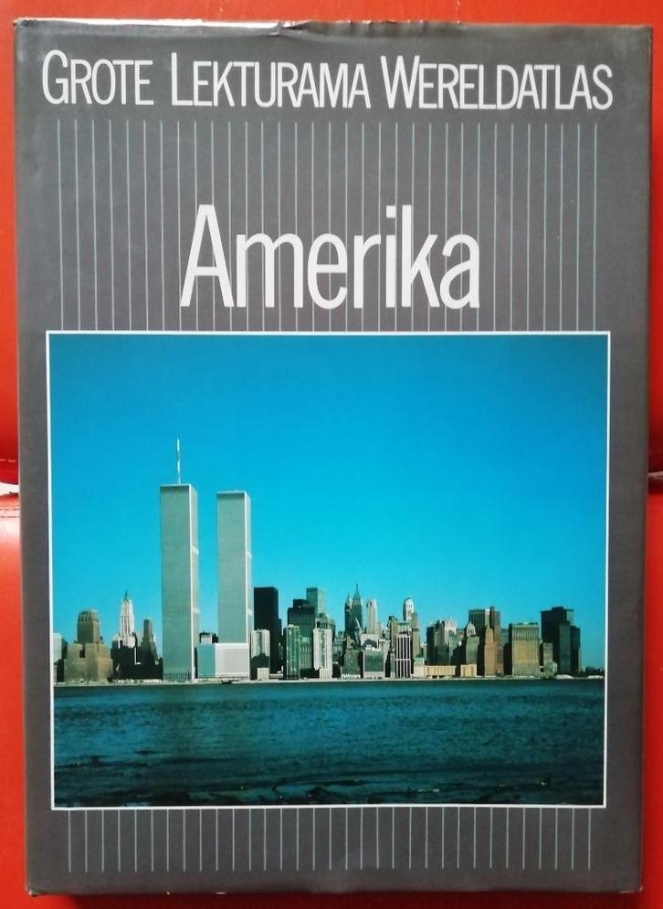Grote Lekturama Wereldatlas AMERIKA., Boeken, Atlassen en Landkaarten, Zo goed als nieuw, Ophalen of Verzenden