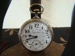 Spoortrein  zak horloge, Sieraden, Tassen en Uiterlijk, Verzenden, Staal, Zakhorloge, Overige merken