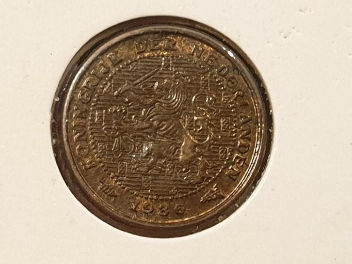 Halve cent 1936 nr.2 (03), Postzegels en Munten, Munten | Nederland, Overige waardes, Koningin Wilhelmina, Ophalen of Verzenden