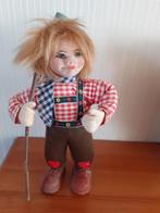 vintage felted vilt alpenmannetje alpen tirol oostenrijk, Ophalen of Verzenden, Gebruikt, Pop