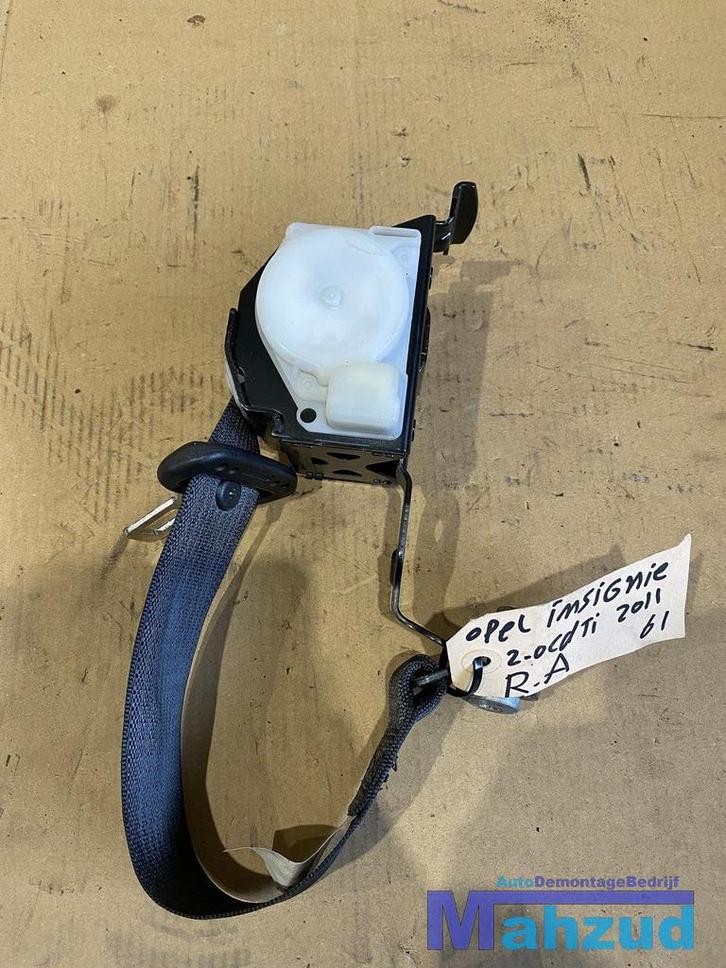 OPEL INSIGNIA A GORDEL links rechts achter 13288436, Auto-onderdelen, Interieur en Bekleding, Opel, Gebruikt, Ophalen of Verzenden