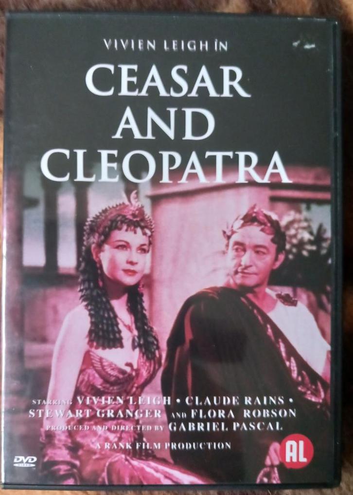 Ceasar and Cleopatra DVD - Vivien Leigh, Cd's en Dvd's, Dvd's | Klassiekers, Zo goed als nieuw, Overige genres, 1940 tot 1960