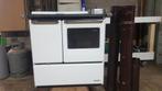 Houtgestookt fornuis met oven, kookplaat en au-bain-marie, Ophalen, Gebruikt, Keramisch, 3 kookzones of minder