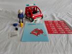 Playmobil set 3177 brandweerauto met commandant, Kinderen en Baby's, Speelgoed | Playmobil, Complete set, Gebruikt, Ophalen of Verzenden