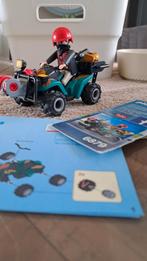 Playmobil 6879 – Quad met Goudsmokkelaar + Goud, Koffer, Ophalen of Verzenden, Zo goed als nieuw