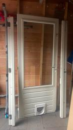 Achterdeur, Gebruikt, Deurkozijn, 150 tot 225 cm, Hout