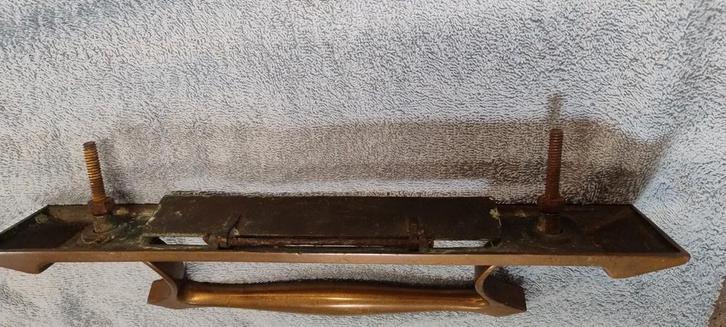 Koperen brievenbus met deurgreep, Antiek en Kunst, Antiek | Koper en Brons, Ophalen