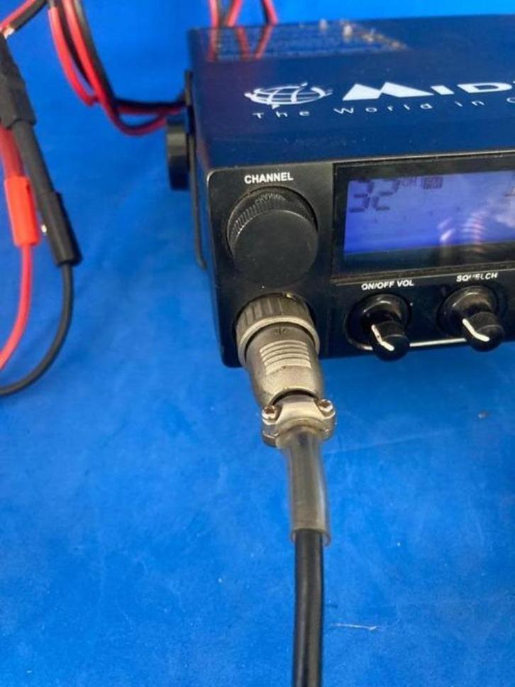 27 mc Midland Alan 48 plus 480 kan 4 watt FM, Telecommunicatie, Zenders en Ontvangers, Zo goed als nieuw, Zender en Ontvanger