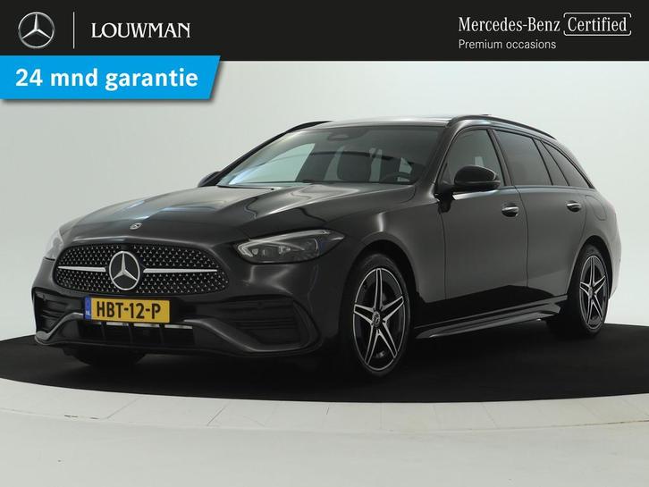 Mercedes-Benz C-Klasse Estate 300e AMG-line Phev | Panorama, Auto's, Mercedes-Benz, Bedrijf, Te koop, C-Klasse, 360° camera, ABS