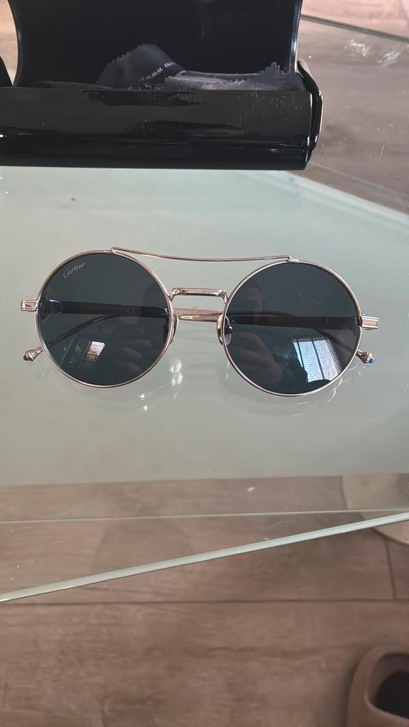 Cartier zonnebril, Sieraden, Tassen en Uiterlijk, Zonnebrillen en Brillen | Heren, Zo goed als nieuw, Overige merken, Ophalen of Verzenden