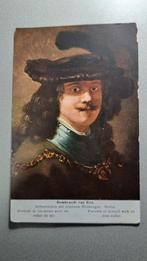 Kunst Rembrandt van Rijn zelfportret, Verzamelen, Ansichtkaarten | Themakaarten, Ophalen of Verzenden, Voor 1920, Ongelopen