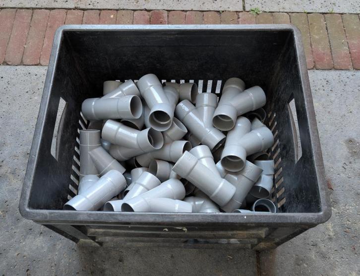 40mm PVC koppelingen, Doe-het-zelf en Verbouw, Buizen en Afvoer, Nieuw, Afvoer, Pvc, Minder dan 2 meter, 20 tot 40 mm, Ophalen