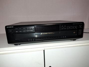 Sony CDP-C661 CD Speler - 5-CD Wisselaar beschikbaar voor biedingen