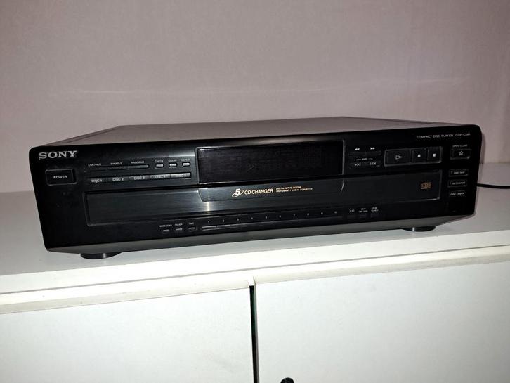 Sony CDP-C661 CD Speler - 5-CD Wisselaar, Audio, Tv en Foto, Cd-spelers, Ophalen