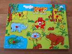 Houten Dieren Puzzel, 2 tot 4 jaar, Ophalen of Verzenden, Zo goed als nieuw, Van hout