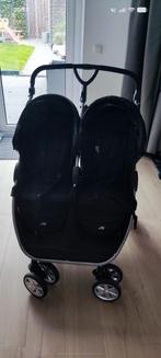 Tweeling buggy/duo buggy, Ophalen, Gebruikt, Overige merken, Verstelbare rugleuning